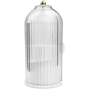 FRCOLOR Boîte De Rangement Cosmétique Décorative Verre Avec Perles