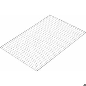 VENOAL Lot de 2 grilles métalliques carrées pour barbecue 30 x 45 cm
