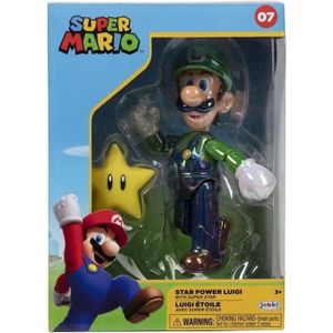 FIGURINE DE JEU JAKKS PACIFIC Figurine - Super Mario Bros : Luigi 
