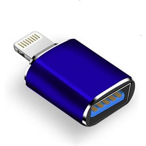 Lecteur de carte SD 4 en 1 pour IPhone 14/13/12/11/X/XR/8/7/iPad/appareil  photo, adaptateur de carte mémoire Flash OTG/USB, lecteur pour carte TF,  port de chargement pour iPhone, carte SD et USB -Un port