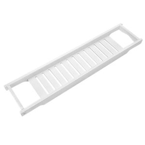 De Luxe Slim Pont De Bain Plateau De Baignoire De Stockage Rack Etagere Organisateur Salle De Bains Accessoires Blanc Ren Achat Vente Colonne Armoire Sdb Luxe Mince Pont Bain Plateau Cdiscount