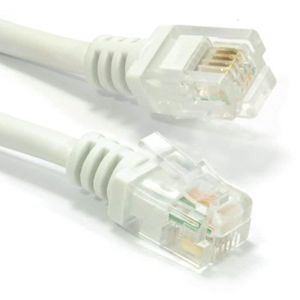 CÂBLE RÉSEAU  INECK® 5M Haut débit câble RJ11 vers RJ11 (5 m)