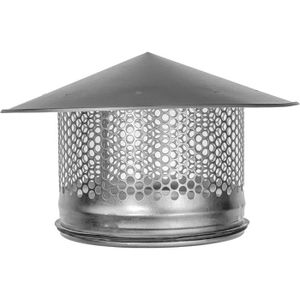 KLIMA  Chapeau de toiture plastique + grille + feuille de plomb