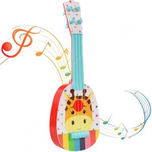 INSTRUMENT DE MUSIQUE Guitare ukulélé pour Enfants - 4 Cordes Jouet Musi