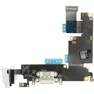 Connecteur De Charge Et Jack Pour IPhone 6 Plus - Nappe Dock Gris - Compatible Apple - Neuf Sous Blister