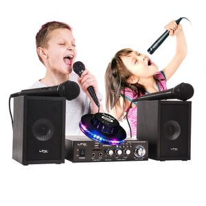 PACK SONO Karaoké Enfant Ibiza sound STAR2MKII, 2x50W Port U