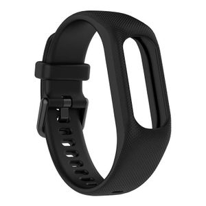 BRACELET D'ACTIVITÉ Bracelet en silicone noir pour Garmin Vivosmart 5