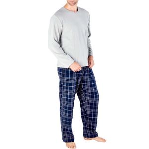 Homme coton pyjamas pyjama taille moyenne grande xlarge xxl xxxl