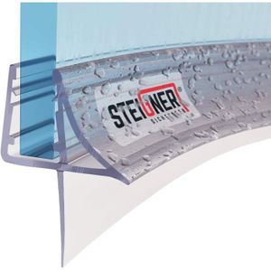 STEIGNER 201cm Joint de douche magnétique, joint d'étanchéité aimanté PVC,  pour vitre en verre de 6/7/8mm - UKM04 - Cdiscount Bricolage