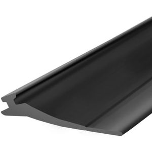 STEIGNER 10m Joint d'étanchéité en caoutchouc EPDM - profil U - 9x22mm  (lxh) - insert en acier - noir - Cdiscount Bricolage