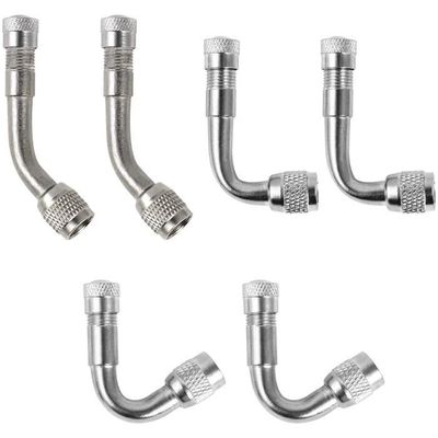 ZUOQIANG 2 Embouts Gonflage Pneu Voiture Avec Tuyau Flexible 35cm - Valve Pour Voiture Et Camion
