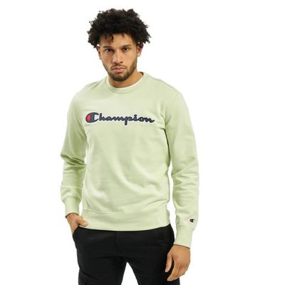 Champion Homme Hauts Sweat Pull Satin Logo Vert 740851 Cdiscount Pret a Porter