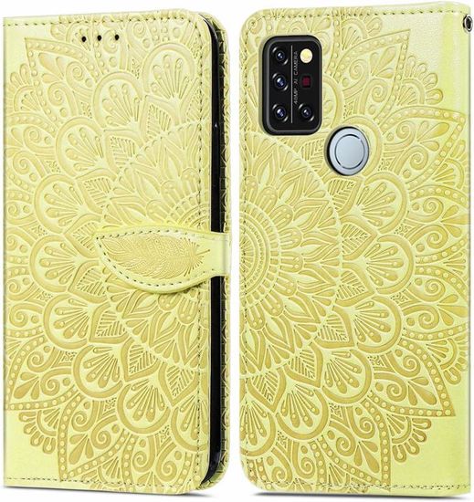 Manyip Custodia e Cover per Umidigi A7 PRO,Custodia a Portafoglio in Pelle con Supporto per Umidigi A7 PRO,Un Gran Numero di Slot per schede, Custodia con Slot per schede