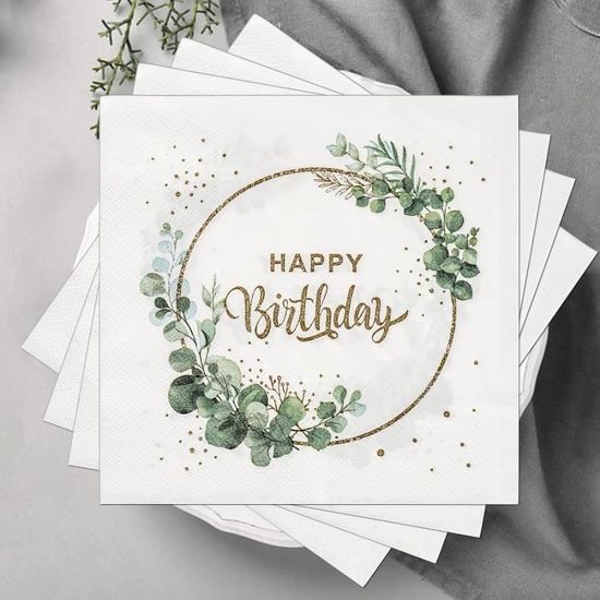 Serviettes De Table, Papier, Pâques, 33 X 33 Cm, 20 Pièces | Serviettes De Table En Papier Chez