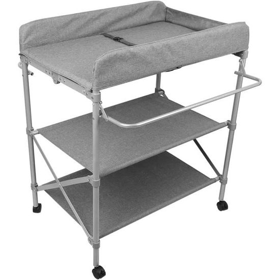 Drumm Étagère à langer,Table à langer Pliable,Table à Langer Mobile