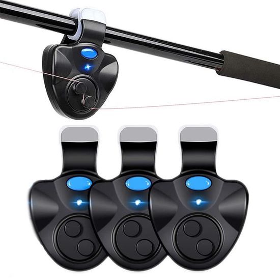 Alarme De Touche De La Canne à Pêche Détecteur Electronique Sensible