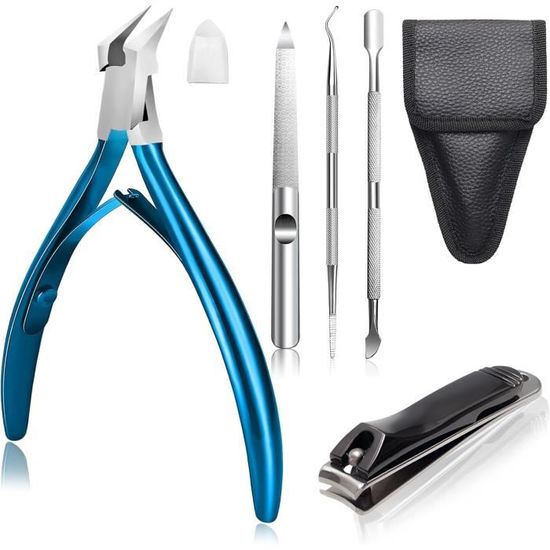 Professionnel Coupe Ongle 5 Pcs Pince Coupe Ongle Pied Pour Ongle Épais — free download