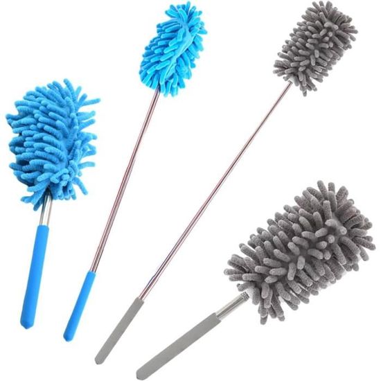 Lot De 2 Plumeaux Télescopiques Longs Et Extensibles Pour La