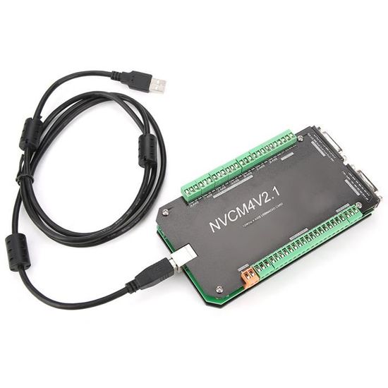 Carte Contrôleur CNC USB 4 Axes MACH3 - Pour Moteurs Pas à Pas - Idéal Pour Fraiseuse CNC DIY