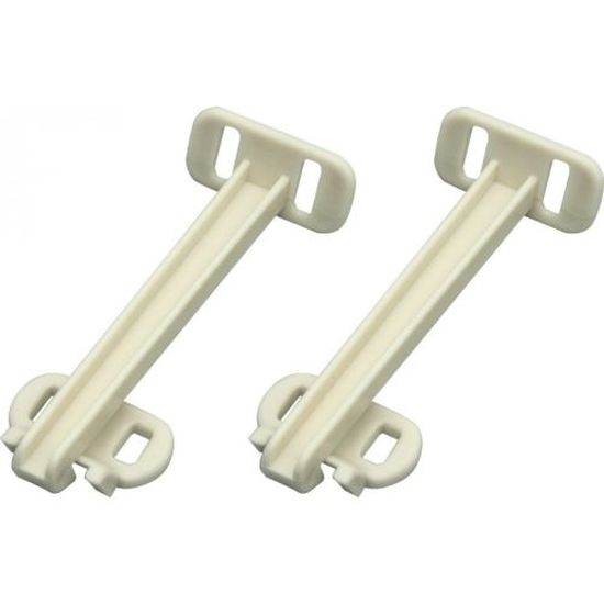 Lot de 2 bloque-portes et fenêtres réglables 
