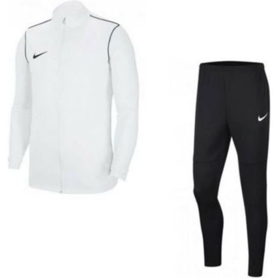 Jogging Nike DriFit Blanc et Noir Homme Multisport Manches longues