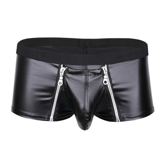 Veste de moto en cuir pour hommes gays - Équipement de motard