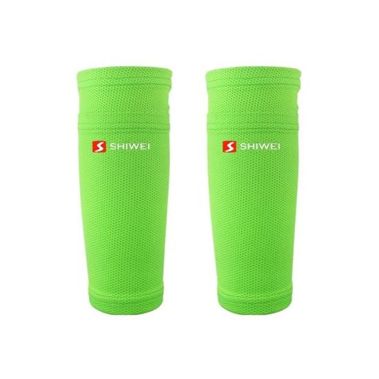 2 Paires Tibias De Football Chaussette Protège-Tibia Élastiques, Socks De Football, Chaussettes D'entraînement, Pour Formations Et Concours