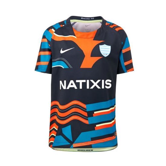 Maillot de rugby d'avant-match Nike Racing 92 pour homme