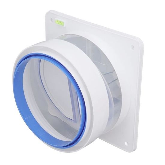 Clapet Anti-retour Rond En PVC Pour Salle De Bain – Diamètre 150 Mm – Empêche Reflux D'air Et Insectes – Installation Facile