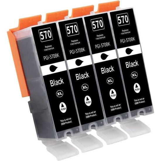 Cartouche PG570 PGI570 PGI-570 BK COMPATIBLE CANON
