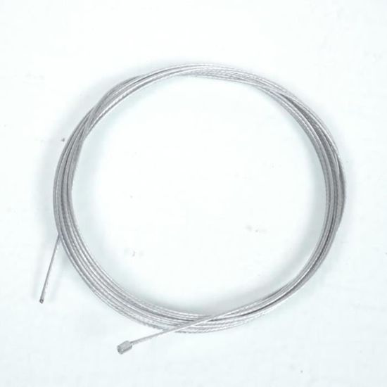 Câble Frein Ou Embrayage Alhonga Pour Mobylette Peugeot - Longueur 2m - Tête 8x8mm - Acier