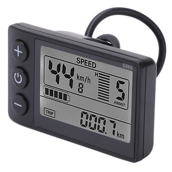 KIT DE CONTRÔLEUR De Vélo électrique Compteur 'affichage LCD Pour Vélo
