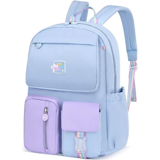 Sac à Dos Acmebon Unisexe Imperméable - 15,6" Compartiment Ordinateur, Idéal École Et Loisirs