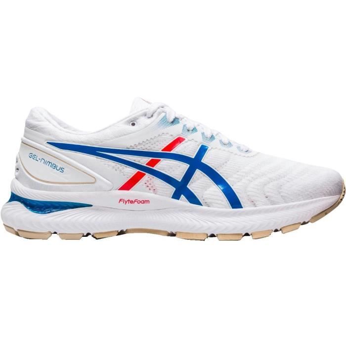 ASICS Chaussures de running Gel-Nimbus 22 - RET- Homme - Blanc