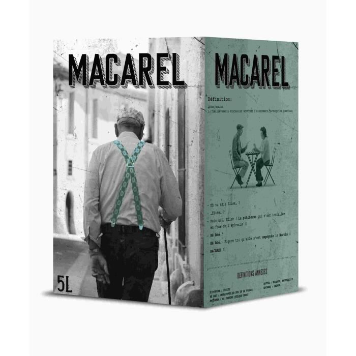 Macarel Blanc - Cubi de 5 L - Vinovalie