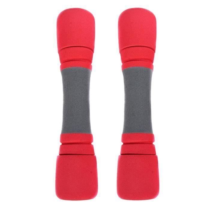 Équipement de sport en mousse EVA durable pratique confortable 2PCS pour femmes dames BARRE - HALTERE - POIDS
