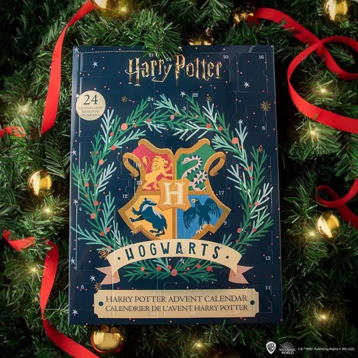 LOT DE 2 Calendrier de l'Avent 2022 - Licence officielle Cinereplicas Harry Potter Edition 2 CALENDRIERS