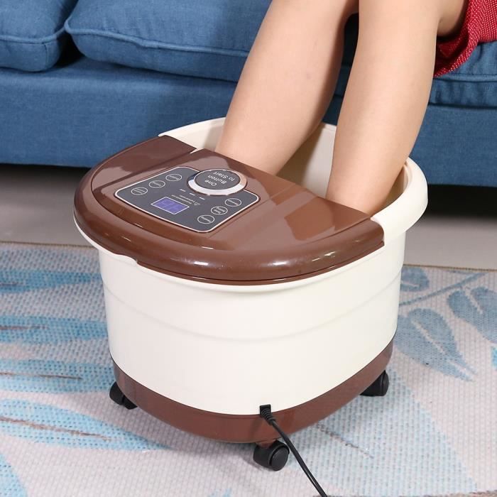 Masseur de spa pour les pieds Portable Vibration Pédicure Tremper Baignoire UK Plug 220 V HB045 -LES