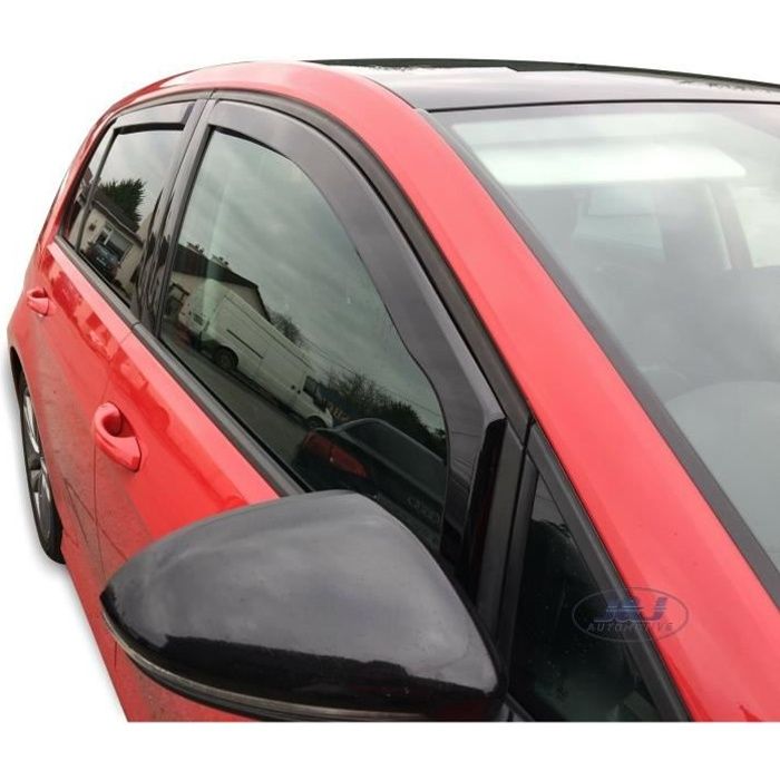 - Deflecteurs d'Air déflecteurs de vent Compatible avec Golf VII 5 Portes 2012 - 2019 4 piéces
