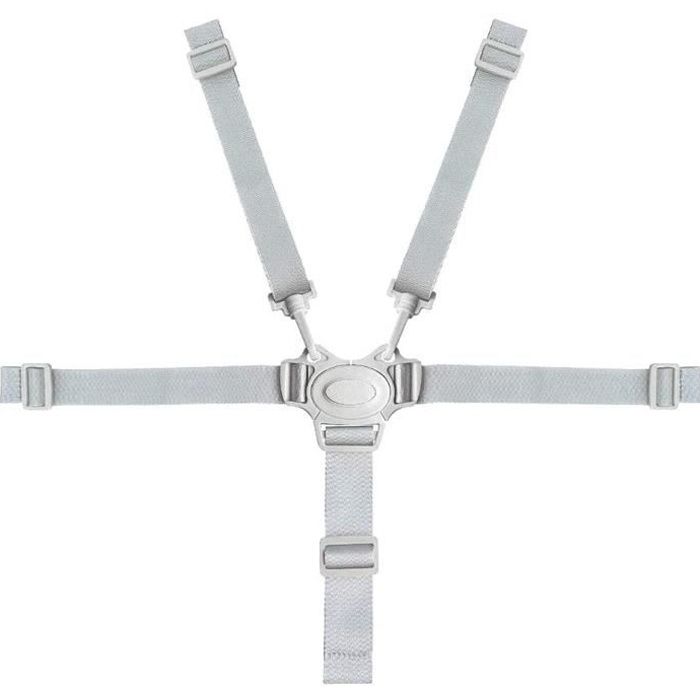 Harnais Chaise Haute, Bébé Sangle de Sécurité Harnais de Sécurité 5 points, Ceinture de Sécurité Bébé Sangle de Sécurité pour Chaise