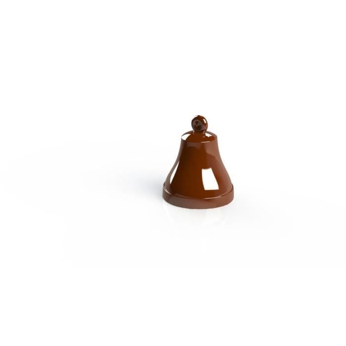 FRIFRI ZCMOUL4 - Moules 3D Cloche de Pâques - Sans BPA - Facile à utiliser - Instructions d'utilisation incluses