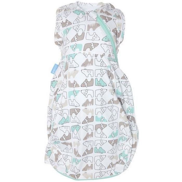 THE GRO COMPANY Gigoteuse d'emmaillotage Gro Snug- Lions & Tigers - léger
