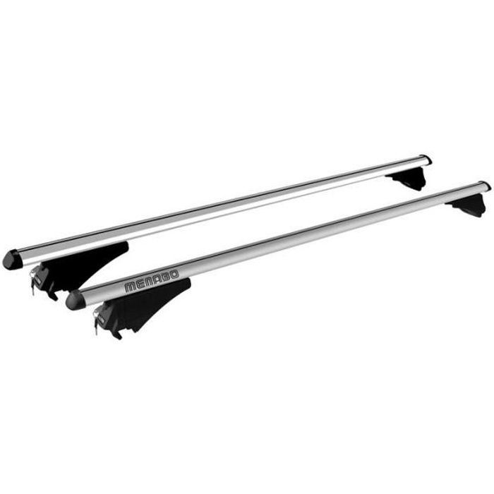Barres de toit Aluminium pour Peugeot 2008 dès 2020 - avec barres longitudinales
