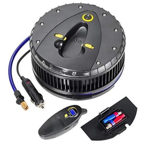 MICHELIN - 92412 Compresseur numérique hautes performances avec LED et contrôleur de pression des pneus amovible