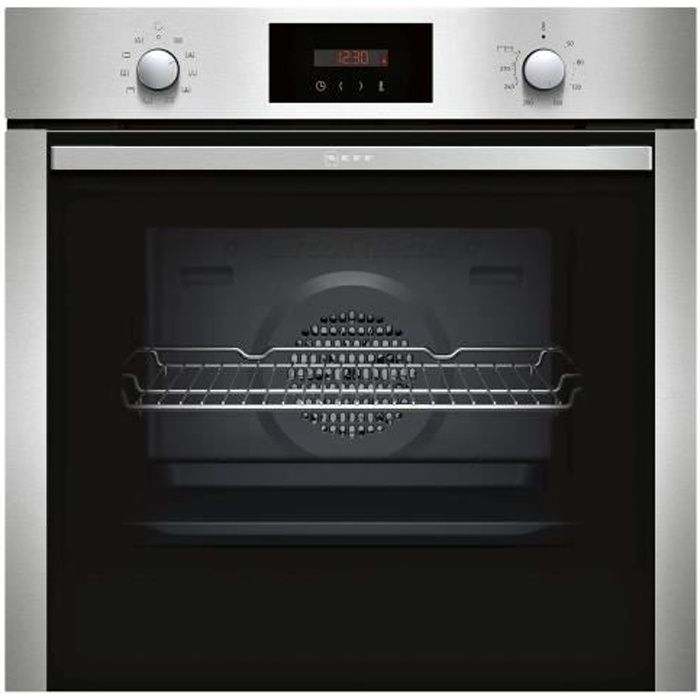 Neff B2CCG6AN0 Four intégrable niche largeur : 56 cm profondeur : 55 cm hauteur : 58.5 cm avec système auto-nettoyant classe A…