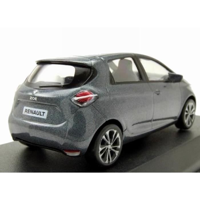 RENAULT ZOÉ ZE50 Gris Titanium 2020 Voiture de Collection NOREV 1/43