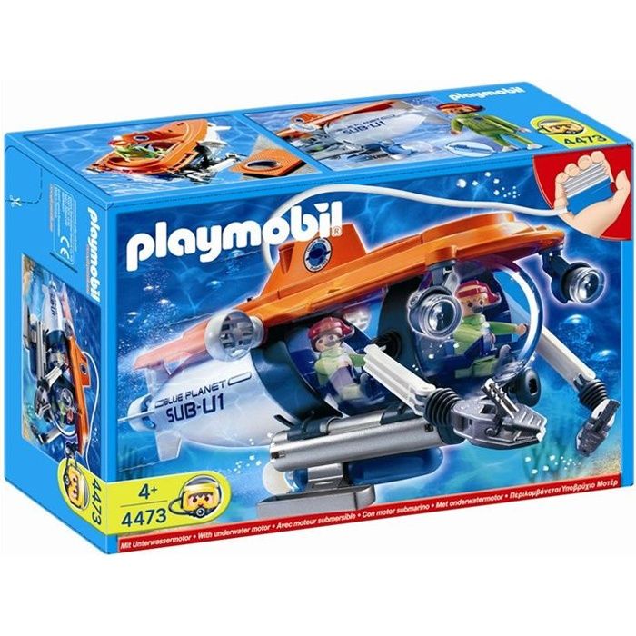 Playmobil Sous marin de recherche