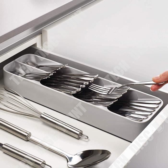 TD® Boîte de rangement pour vaisselle/ Plateau de rangement pour couteau et fourchette/Accessoire de cuisine/Ustensile de cuisine