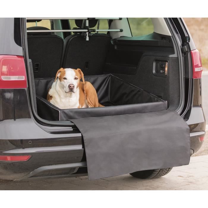 TRIXIE Lit pour coffre de voiture 60 × 50 cm - Noir - Pour chien