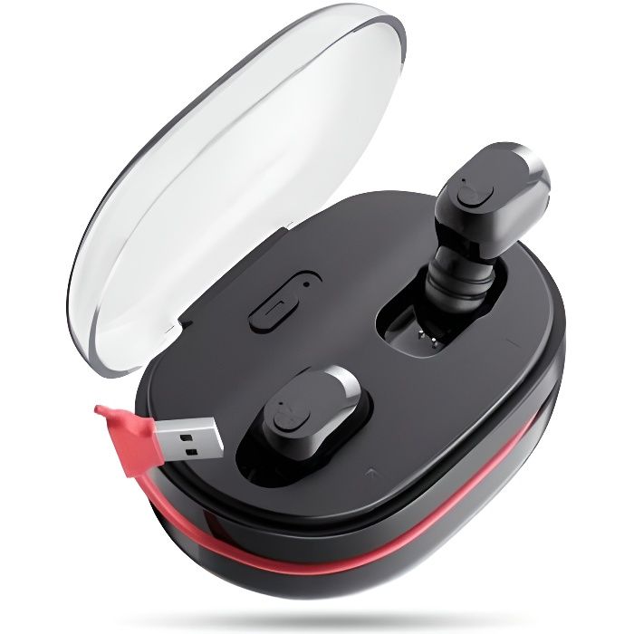 Écouteurs WE intra-auriculaires sans fil - WEINTRASANSFIL Noir